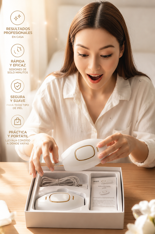 Silk Fresh Pro - Depiladora Láser Profesional en Casa